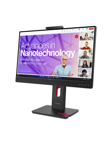 Lenovo Thinkvision T27Qd-4V Monitor Komputerowy 68,6 Cm (27") 2560 X 1440 Px Quad Hd Lcd Czarny