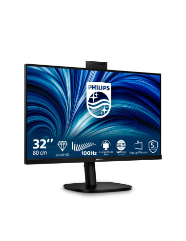 Philips 3000 Series 32B2U3601H/00 Monitor Komputerowy 80 Cm (31.5") 2560 X 1440 Px Quad Hd Lcd Czarny