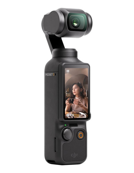 Dji Osmo Pocket 3 Aparat Ze Stabilizatorem 4K Ultra Hd 9,4 Mp Czarny