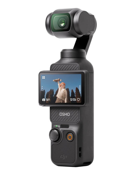 Dji Osmo Pocket 3 Aparat Ze Stabilizatorem 4K Ultra Hd 9,4 Mp Czarny