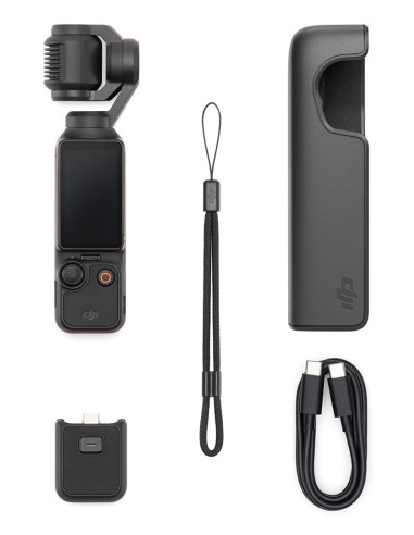 Dji Osmo Pocket 3 Aparat Ze Stabilizatorem 4K Ultra Hd 9,4 Mp Czarny