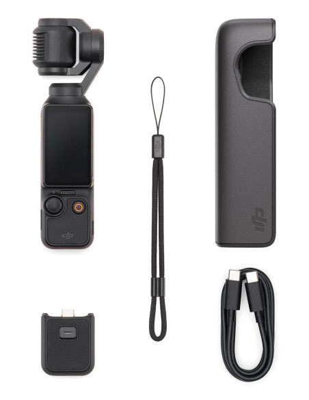 Dji Osmo Pocket 3 Aparat Ze Stabilizatorem 4K Ultra Hd 9,4 Mp Czarny