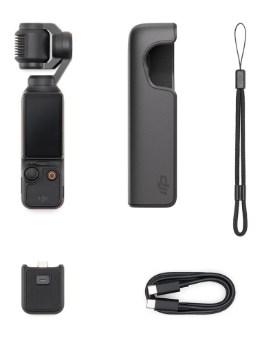 Dji Osmo Pocket 3 Aparat Ze Stabilizatorem 4K Ultra Hd 9,4 Mp Czarny