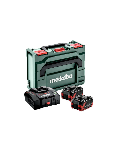 Metabo Akumulator 18V  8,0Ah Lihd Xtreme 2Szt. + Ładowarka Asc 290 Metabox