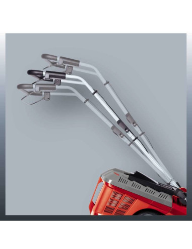 Einhell Ge-Cm 43 Li M Kit Kosiarka Do Trawnika Typu Push Bateria Czarny, Szary, Czerwony