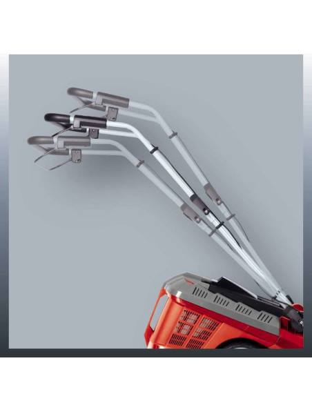 Einhell Ge-Cm 43 Li M Kit Kosiarka Do Trawnika Typu Push Bateria Czarny, Szary, Czerwony