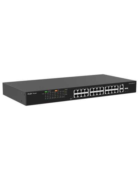 Switch Poe Rg-Es126Fgs-Lp 24-Portowy Reyee