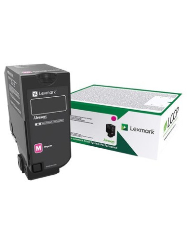 Lexmark 75B20M0 Kaseta Z Tonerem 1 Szt. Oryginalny Purpurowy