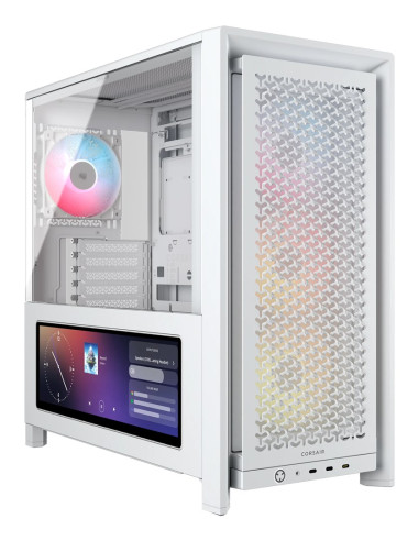 Corsair Frame 4000D Lcd Rs Argb Midi Tower Biały