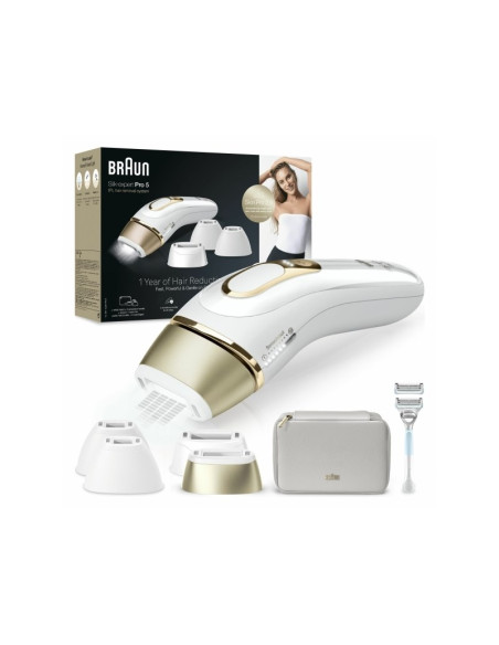 Braun Silk-Expert Pro Pl5356 Intensywne Światło Impulsowe (Ipl) Złoto, Biały
