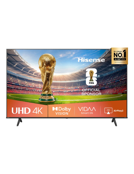 Hisense 50A6Q Telewizor 127 Cm (50") 4K Ultra Hd Smart Tv Wi-Fi Czarny 200 Cd/M2