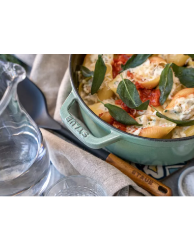 Garnek Żeliwny Okrągły Staub 40508-707-0 - Miętowy 6.7 Ltr