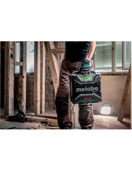 Metabo Rc 12-18 Miejsce Pracy Analogowe I Cyfrowe Czarny, Zielony, Czerwony