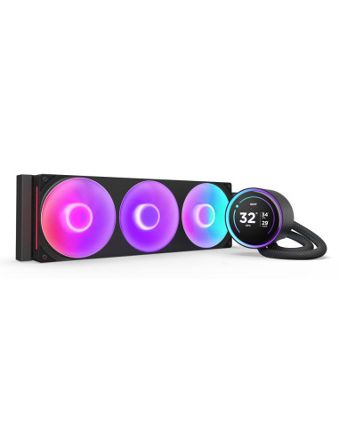 Nzxt Kraken Elite 420 Rgb Procesor Chłodnica Cieczy All-In-One 14 Cm Czarny 1 Szt.