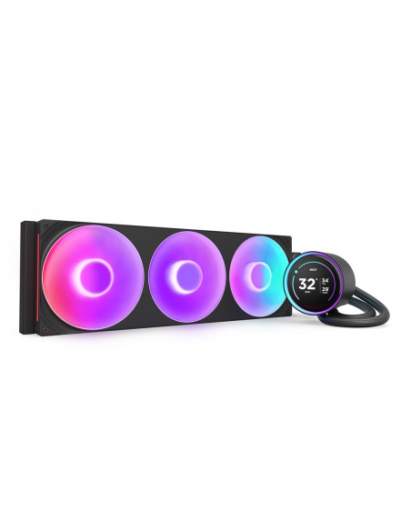 Nzxt Kraken Elite 420 Rgb Procesor Chłodnica Cieczy All-In-One 14 Cm Czarny 1 Szt.