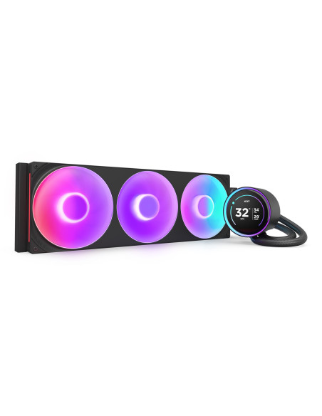 Nzxt Kraken Elite 420 Rgb Procesor Chłodnica Cieczy All-In-One 14 Cm Czarny 1 Szt.