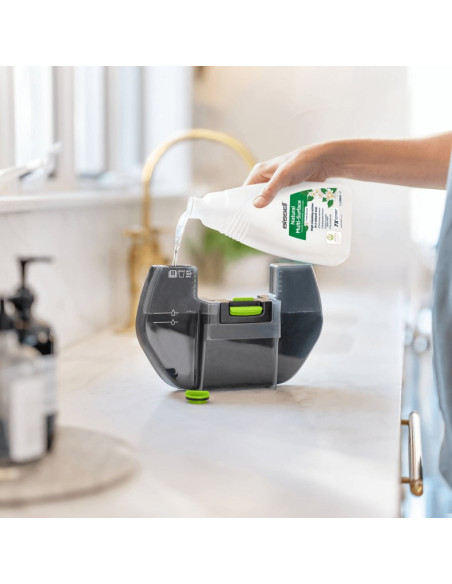 Bissell Spinwave + Vac Pet Pro Pionowy Odkurzacz Bateria Suchy I Mokry Cykloniczny Worek Na Kurz 0,4 L Czarny, Szary