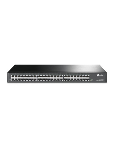 Tp-Link Tl-Sg1048 Przełącznik Sieciowy Nie Zarządzany Gigabit Ethernet (10/100/1000) 1U Czarny