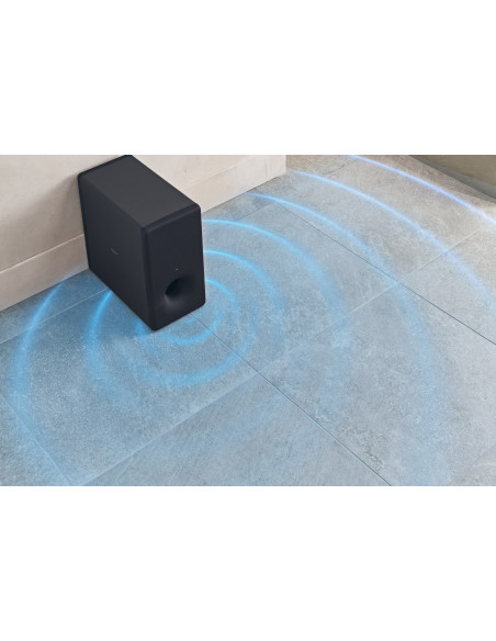 Sony Sa-Sw3 Compact Subwoofer Czarny Subwoofer Aktywny 200 W