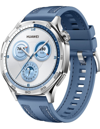 Huawei Watch Gt5 46Mm 3,63 Cm (1.43") Amoled Cyfrowy 466 X 466 Px Stal Nierdzewna Gps