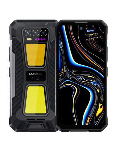 Oukitel Wp58 Pro 6,7" Smartphone Dual Sim Android 15 5G Usb Type-C 8 Gb 512 Gb 10000 Mah Czarny