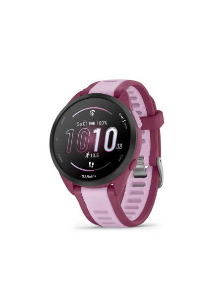 Garmin Forerunner 165 Music 3,05 Cm (1.2") Amoled 43 Mm Cyfrowy 390 X 390 Px Ekran Dotykowy Fioletowy Gps