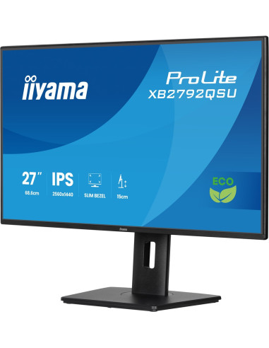 Iiyama Prolite Xb2792Qsu-B1 Monitor Komputerowy 68,6 Cm (27") 2560 X 1440 Px Quad Hd Led Czarny