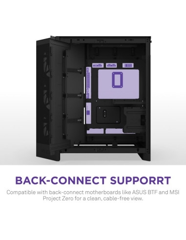 Nzxt H9 Flow Rgb+ Midi Tower Czarny