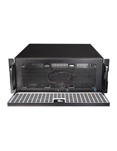 Chieftec Unc-409S-Aio-Op Zabezpieczenia & Uchwyty Komputerów Rack Czarny