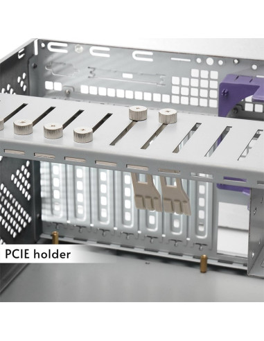 Chieftec Unc-409S-Aio-Op Zabezpieczenia & Uchwyty Komputerów Rack Czarny