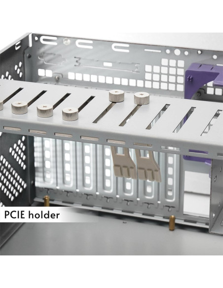 Chieftec Unc-409S-Aio-Op Zabezpieczenia & Uchwyty Komputerów Rack Czarny
