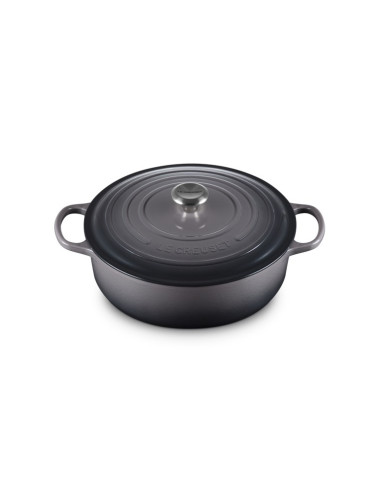 Roaster Le Creuset Signature Gourmet Okrągły 30Cm Wiśniowy Czerwony