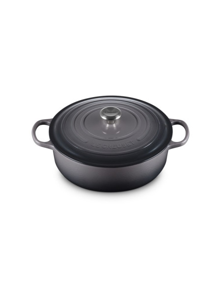 Roaster Le Creuset Signature Gourmet Okrągły 30Cm Wiśniowy Czerwony