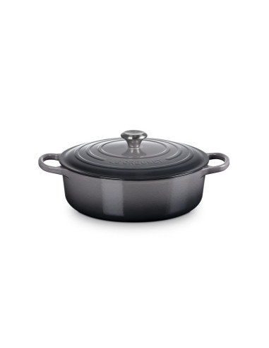 Roaster Le Creuset Signature Gourmet Okrągły 30Cm Wiśniowy Czerwony