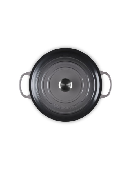 Roaster Le Creuset Signature Gourmet Okrągły 30Cm Wiśniowy Czerwony