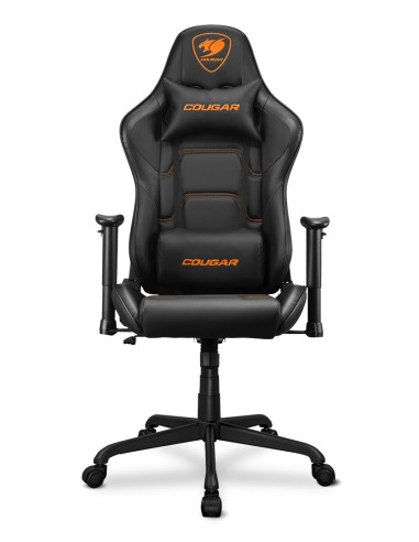 Cougar Armor Elite Cgr-Eli-Blb Uniwersalny Fotel Dla Gracza Obite Siedzisko Czarny