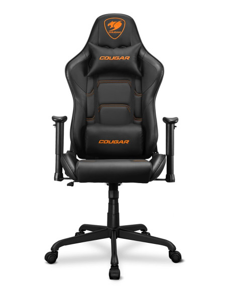 Cougar Armor Elite Cgr-Eli-Blb Uniwersalny Fotel Dla Gracza Obite Siedzisko Czarny