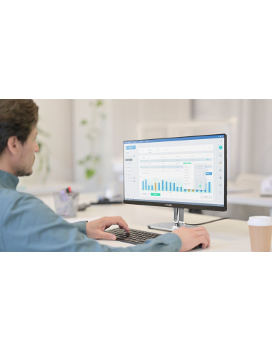 Philips 5000 Series 24B2G5200/00 Monitor Komputerowy 60,5 Cm (23.8") 1920 X 1080 Px Full Hd Lcd Antracyt