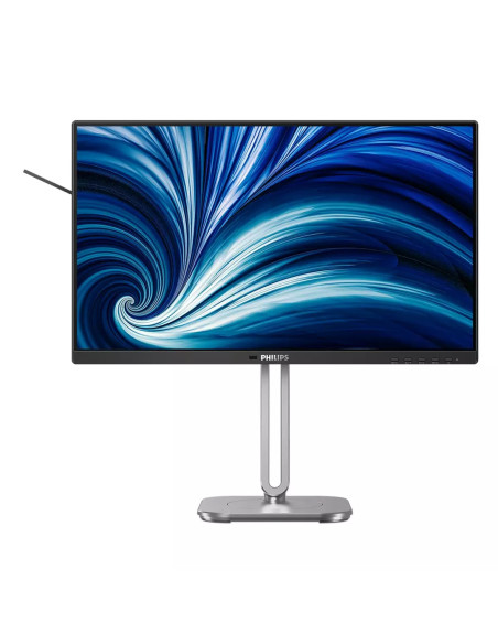 Philips 4000 Series 24B2N4200/00 Monitor Komputerowy 60,5 Cm (23.8") 1920 X 1080 Px Full Hd Lcd Szary
