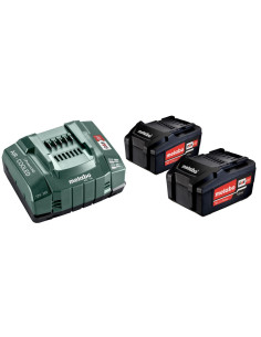 Akumulator Metabo 18V 5,2Ah X2 + Ładowarka