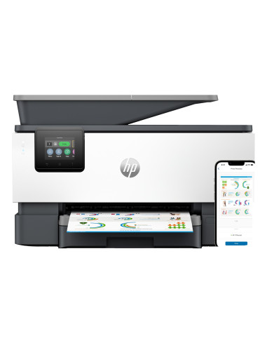 Hp Officejet Pro 9120B Bezprzewodowe All-In-One W Kolorze Drukarka, Drukowanie Dwustronne  Kopiowanie, Skanowanie