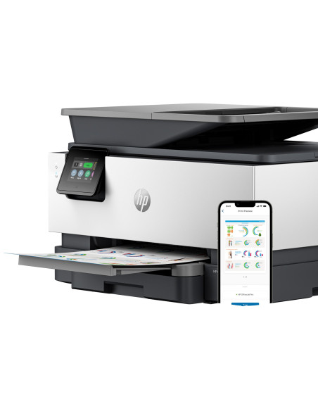 Hp Officejet Pro 9120B Bezprzewodowe All-In-One W Kolorze Drukarka, Drukowanie Dwustronne  Kopiowanie, Skanowanie