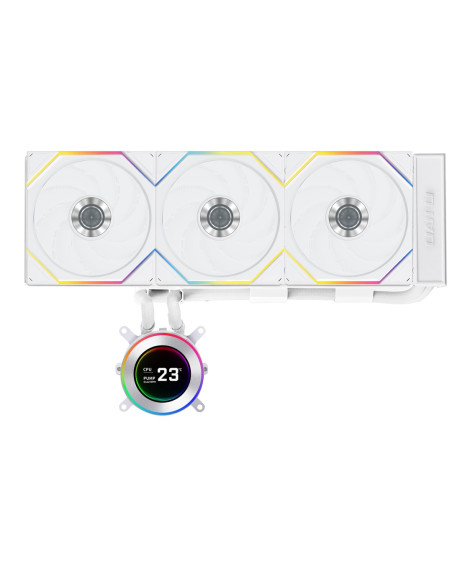 Lian Li Ga Ii Hydroshift Ii Lcd-C 360Tl Procesor Chłodnica Cieczy All-In-One 12 Cm Biały 1 Szt.