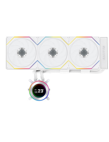 Lian Li Ga Ii Hydroshift Ii Lcd-C 360Tl Procesor Chłodnica Cieczy All-In-One 12 Cm Biały 1 Szt.