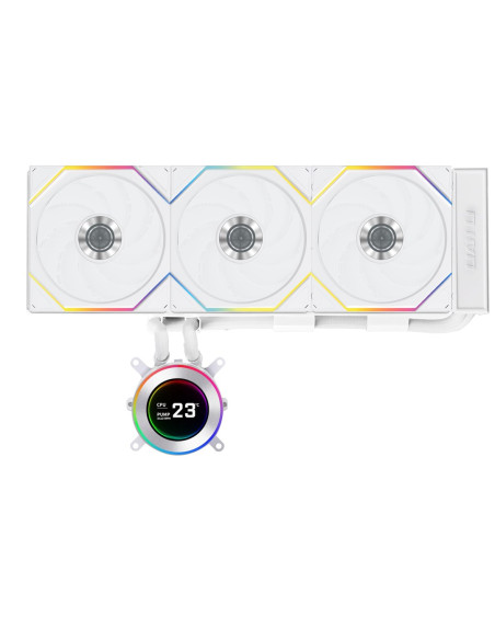 Lian Li Ga Ii Hydroshift Ii Lcd-C 360Tl Procesor Chłodnica Cieczy All-In-One 12 Cm Biały 1 Szt.