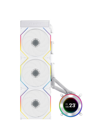 Lian Li Ga Ii Hydroshift Ii Lcd-C 360Tl Procesor Chłodnica Cieczy All-In-One 12 Cm Biały 1 Szt.