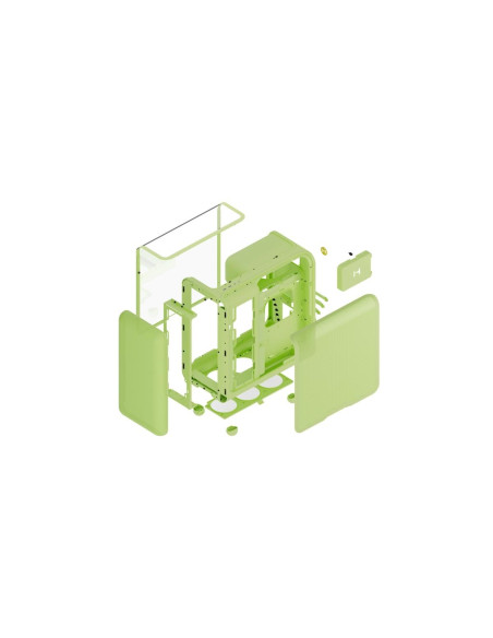 Hyte X50 Midi Tower - Matcha Milk