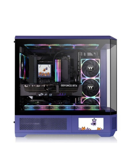 Thermaltake Ca-11H-00Fnwn-00 Zabezpieczenia & Uchwyty Komputerów Full Tower Niebieski
