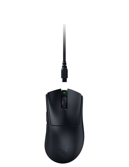 Razer Deathadder V4 Pro Myszka Gaming Po Prawej Stronie Rf Wireless + Usb Type-A Optyczny 45000 Dpi