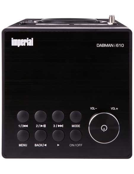 Radio Imperial Dabman I610 Dab+/Fm Czarne